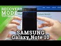 How to Enter Recovery Mode in SAMSUNG Galaxy Note 10 - Use Recovery Menu