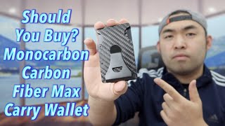 Should You Buy? Monocarbon Carbon Fiber Max Carry Wallet