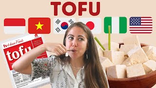 5 Tofu Dishes from 5 Countries (Nigeria, USA, Indonesia, South Korea, Vietnam, Japan)