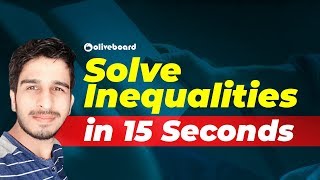 Solve Inequalities In 15 Seconds | Reasoning Tricks | IBPS PO | IBPS RRB | Clerk