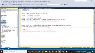 Sequence Objects in SQL SERVER