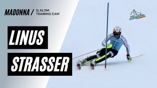 Linus Strasser Slalom Training Madonna 12/21/21