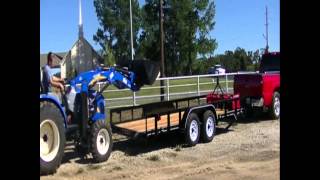 Texas Bragg Tandem Axle Tilt Utility Trailer