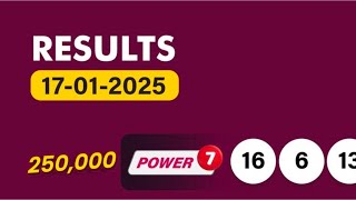 UWINN DRAW RESULTS TODAY | JANUARY 17, 2025