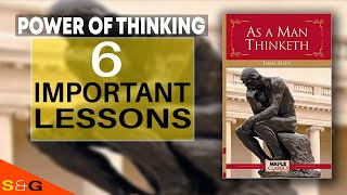 AS A MAN THINKETH by James Allen | Hindi Book Summary | 6 Important Lessons | SEEKnGROW