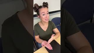 Student Calls Teacher by her First Name!👀 #shorts