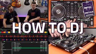 Beginners Guide To DJ'ing - How To Use A DJ Controller ft. the Roland DJ-202