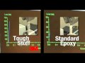 3M's Tough Stuff vs. Standard Epoxy Shear Test