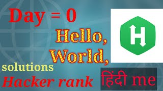 Hello World! solutions in hackerrank python|| Day 0 || hackerrank solutions #hackerrank #solution