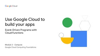 Event-Driven Programs with Cloud Functions