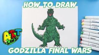 How to Draw Godzilla Finals Wars