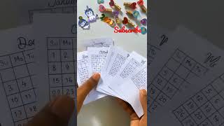 DIY paper calendar ๐๐๐ ๐ค๐ค 2023#shorts