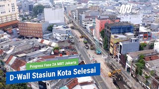 Progress Perkembangan Fase 2A MRT Jakarta per Juni 2023