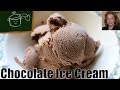 How to Make Old Fashioned, Homemade Chocolate Ice Cream - Creamy, Rich and Perfectly Delicious!