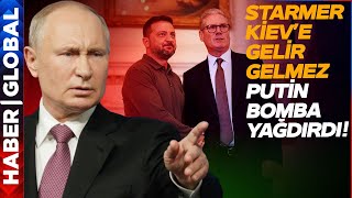 FLAŞ | İngiltere Başbakanı Starmer Kiev'e Adım Atar Atmaz Putin Füze Yağdırdı!