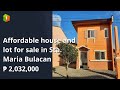 Affordable house and lot for sale in Sta. Maria Bulacan