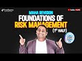 FRM L1 Maha Revision | Day 1-Foundations of Risk Management - First Half  | May'24 Exam #frmlevel1