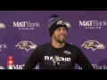 ravens k justin tucker comes to podium after win has no idea what to do so tells joke