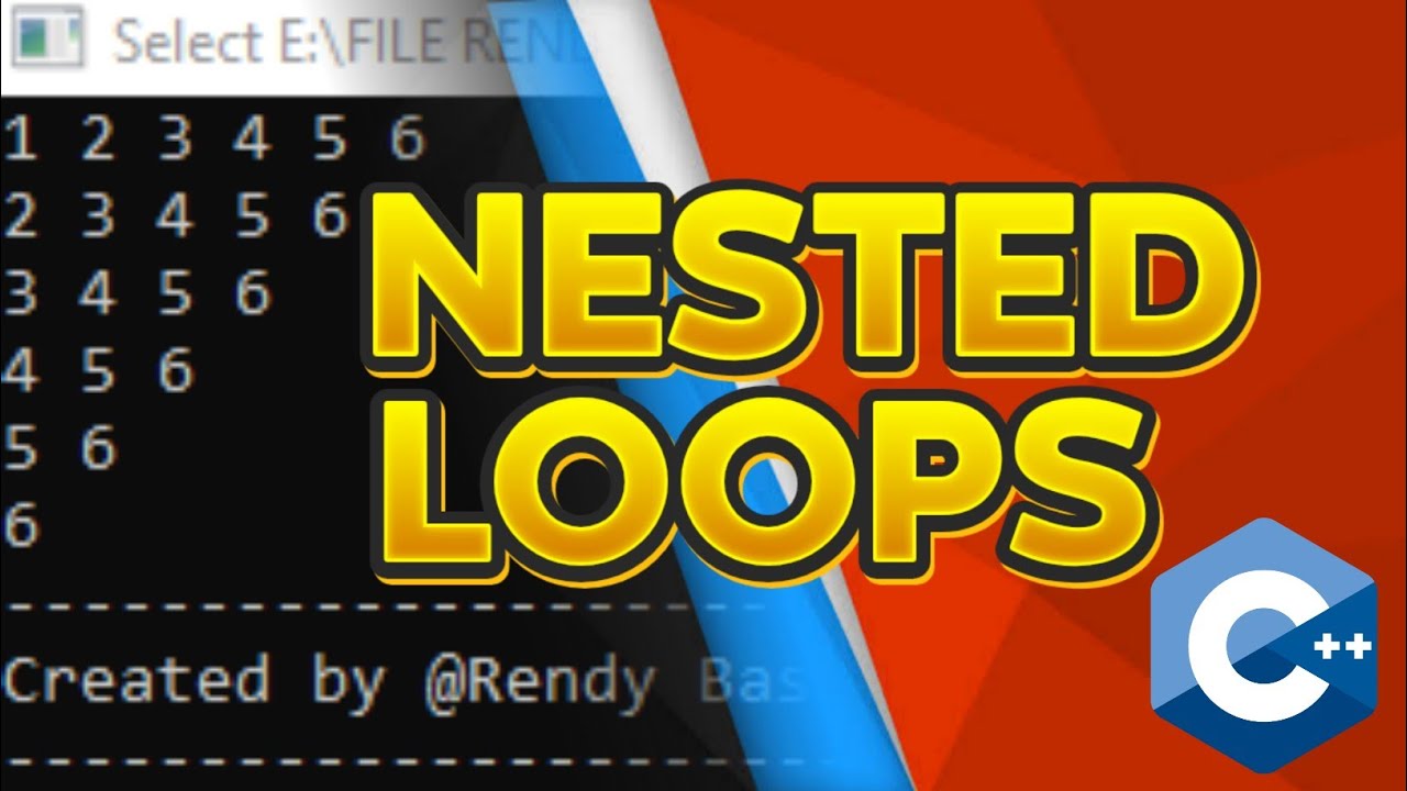 Tugas Akhir 2 NESTED LOOPS || Dev C++ - YouTube