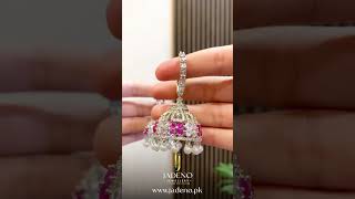 NEW ARRIVAL: The Radioso AD Dangling Jhumkas || Jadeno Jewellery