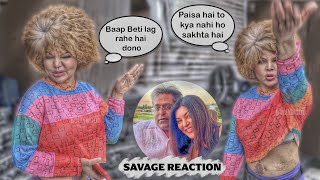 Rakhi Sawant SAVAGE Reaction on Viral Couple Sushmita Sen and Lalit Modi  | पैसा बोलता है 😂😂