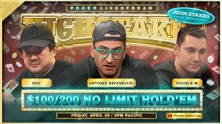 Antonio Esfandiari Plays SUPER HIGH STAKES $100/200/400 w/ Ben, Double M, Brandon Steven \u0026 Mike Nia