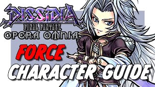 DFFOO KUJA FR FORCE CHARACTER GUIDE \u0026 SHOWCASE! BEST ARTIFACTS \u0026 SPHERES! HOLY AOE DAMAGE!!!