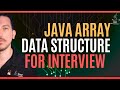 Java Array Data Structure Overview - Live #16