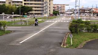 大型二輪　明石運転免許試験場　チャレンジ第1回　71コース