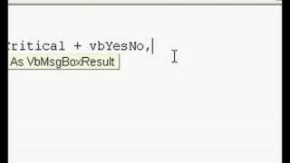 Advanced Message Box - Visual Basic 6 tutorial