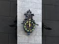 this is the famous clock of solothurn.it has only eleven numbers instead of twelve.