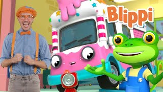 Transportation Song | Songs For Kids | Blippi & @Gecko's Garage - Trucks For Children ​Special
