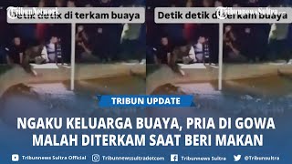 Ngaku Keluarga, Pria di Gowa Malah Diterkam saat Jenguk Buaya Viral di Cimory Gowa