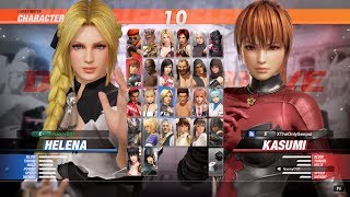 【PS4Pro】DOA6 #48　組手20　なに喰ったら強くなれますか？