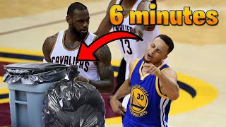steph curry being trash and disrespected for 6 minutes straight