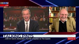 Nigel Farage asks Dr Gavin Ashenden how he was appointed chaplain to The Queen