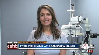 Free eye exams at Grandview clinic