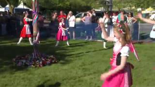 Maibaum-Maypole Dance Edelweiss 61st Bavarian Festival, Frankenmuth 2019-6-7