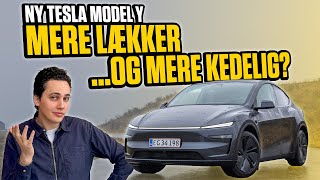 FØRSTE TEST: Ny Model Y er BEDRE til stort set alt | Tesla Model Y facelift | Bil Magasinet