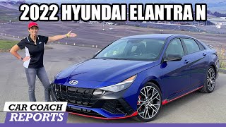 2022 Hyundai Elantra N is a High Performance Sport Compact Sedan