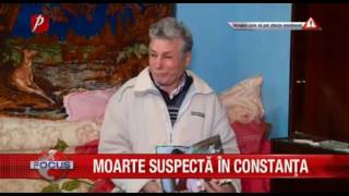 MOARTE SUSPECTĂ ÎN CONSTANŢA