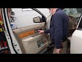 lincoln mkx 2007 to 2015 door panel sweep removal