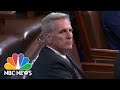 Kevin McCarthy’s speaker bid falls short for a third day