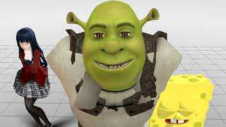 【MMD】Shrek + specials guests dance to 「Gee」from Girls'Generation