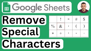 How to Remove Special Characters in Google Sheets - Easy to Follow