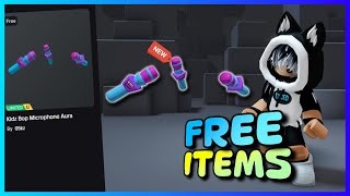 New FREE LIMITED UGC items 🔥🤩😍😱, How to get FREE UGC LIMITED ITEM Kidz Bop Microphone Aura on ROBLOX