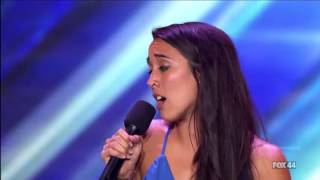 The X Factor USA 2013 - Alex and  Sierra's Auditions Toxic
