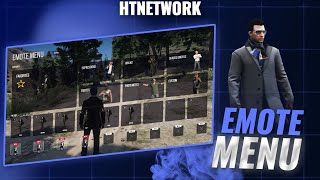 FiveM Emote Menu Script! | HTN Emotes