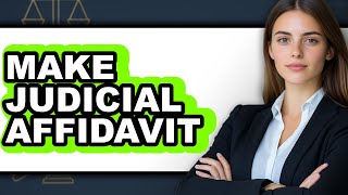 How to Make Judicial Affidavit