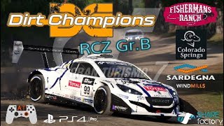 GT7 DirtChampions RCZ GrB フィッシャーマンズランチ コロラドスプリングス サルディーニャ 難易度HARD ドノーマルチャレンジ